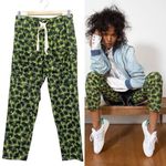 NWT Sandrine Rose x Free People The Havana Bush Pant Green & Black Size Small Photo 1