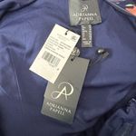 Adrianna Papell  One Shoulder Floral A-Line One Shoulder Evening Dress Photo 7