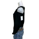 Go Couture Black Off Shoulder Sweater SMALL Tunic Dolman Nordstrom $148 NEW Photo 4