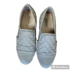 Steve Madden Zaander Quilted Light Grey Women's Slip On Sneakers Photo 2
