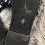 EUC Fashion Sandals Slides Dark Navy Blue, Black and Tan Slides sz 38 Photo 3