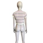 Urban Outfitters UO Out from Under Green and Purple Crop Top Photo 3