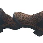 New Look Cheetah Print Ankle Block Heal Boot Size 5 / 38 Photo 0