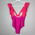 Summersalt  Ruffle Backflip One Piece Swimsuit Summer Berry Spritz 6 Photo 5