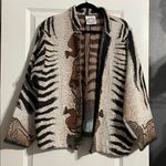 Sugar Street Weavers Safari Art to Wear Tapestry Jacket Vintage Size S Photo 2
