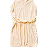 Athleta Vida Tiger Lily Orange Linen Blend Sleeveless Dress Medium Photo 4