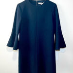Tibi Bell Sleeve Navy Mini Dress - Size: 2 Photo 0