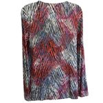Rafaella Artistic Expression Long Sleeve Abstract Print Top Size Small NWT Photo 5