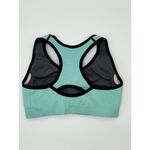 None Womens Mint Green & Black Racerback Sports Bra L Photo 2
