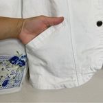 Denim & Co Vintage Embroidered Stretch Long Sleeves Jean Jacket Photo 5