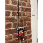 None Artisan Made Hippie Boho Hand Woven Purse Wool Crossbody Bag Ecuador Aztec Photo 1