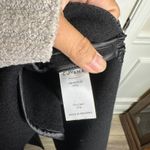 Cuyana  wool drape collar wrap coat black size large minimalist quiet luxury Photo 4