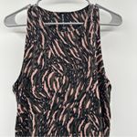 Athleta Santorini Thera Abstract Print Athleisure Sleeveless Travel Dress Sz L Photo 3