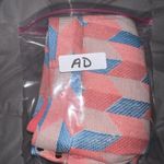 Ann Taylor LOFT THE RIVIERA SHORT CHEVRON METALLIC BLUE PINK WOMEN SIZE 6 Photo 10