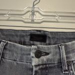 Mother High Waisted Looker Jeans in Miss Moody Two Shoes Racer Size 28 Gray Photo 3