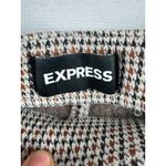 EXPRESS Women’s Small White, Black, & Orange Tweed Pants w/ Button Accents Photo 5