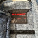 Mammut Chamuera Hooded Fleece Jacket Wing Teal Hood Navy Thermal Women Size XS Photo 2