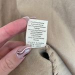 Liberty Garden Tan Faux Suede Whipstitch Sleeveless Blouse Size M Photo 6