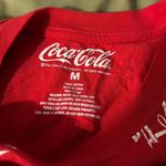 Coca-Cola Red  Cropped Shirt Long Sleeve Photo 1