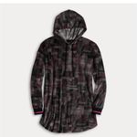 Vera Wang  Hooded Animal Print Nightshirt Photo 2