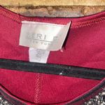 Geri C New York Maroon Red Sleeveless Embellished Mini Dress Women's Size Small Photo 2