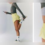 Free People NWT FP Movement Carpe Diem Shorts - sour citrus yellow - XL Photo 2