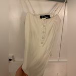 Lulus  White Ribbed Bodysuit Photo 1