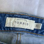 Torrid  Medium Wash High Rise Denim Shorts Photo 4