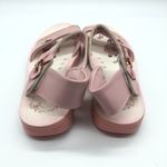 Hobibear Womens Sandals Faux Leather Butterfly Rhinestones Pink Size 37 US 6 Photo 2