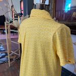 William Murray Martinis & Mowers Yellow Stretch Classic Polo Dress Sz M 💚🎀 Size M Photo 8
