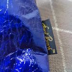 Vtg Laurel Burch Cat Purse Blue Photo 3