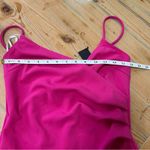 Sweetest Admirer Magenta Ruched Surplice Maxi Dress Pink Photo 7