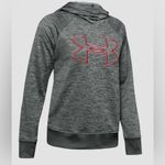 Under Armour Women's Gray Big Logo Pullover Hoodie Sweatshirt Size Small Photo 2