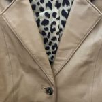 FINAL MARKDOWN Belle sport leather blazer large Photo 1