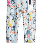 Marika Mid Calf Capri Legging Size S Floral Cell Pocket 22"‎ Inseam NWT Pink Photo 0