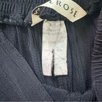 Melrose Vintage Womens Navy Pull On Elastic Waist Dress Pliss Office Pants Sz 10 Blue Photo 3