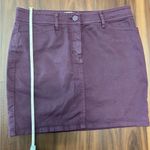 Aritzia Wilfred Free Wine Burgundy Purple Mini Skirt Size 4 Photo 5
