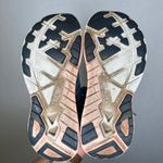 Hoka  Arahi 3 Women's Running Shoes Size 9 Blue Peach Cushioned Sneakers Photo 3