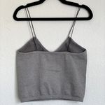 Free People NEW  Skinny Strap Seamless Brami in Heather Gray Photo 2