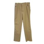Wrangler Vintage Tan Jeans Size 16 Waist 30" Straight Leg Cowgirl 80s 1980 Photo 0