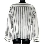 Sandro NEW Womens Naelle Striped Top White Black Long Sleeve Size 2 /US M ($340) Photo 3