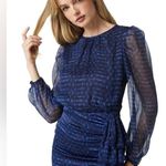 MISA Los Angeles NWT Amber Sheer Sleeve Mini Dress Sz Small Photo 0