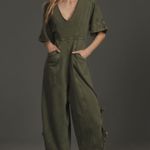 Anthropologie Daily Practice by  Horizon Wide-Leg Jumpsuit. Size M. MSRP $138 Photo 2
