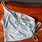 Princess Polly One Shoulder Top Baby Blue Photo 7