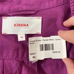 Xirena Blayke cotton poplin shirt dress in purple wine size XS Photo 12