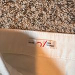Vigoss  Stevie Crop Straight Leg Jeans Women's Size 31 Raw Hem White Denim‎ Photo 2