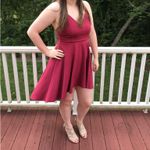 Windsor Red Party Dress Photo 5