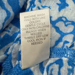 Avenue  Tank Top Size 18/20 Blue White Patterned Sleeveless Photo 7