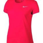 Nike  Running Dri-FIT Miler Shirt Large Siren Red Activewear Performance EUC Photo 0
