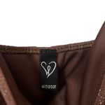 Windsor Brown Sparkly Sleeveless Mini Dress Photo 4